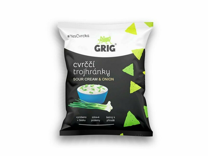 Cvrččí chipsy s cizrnou