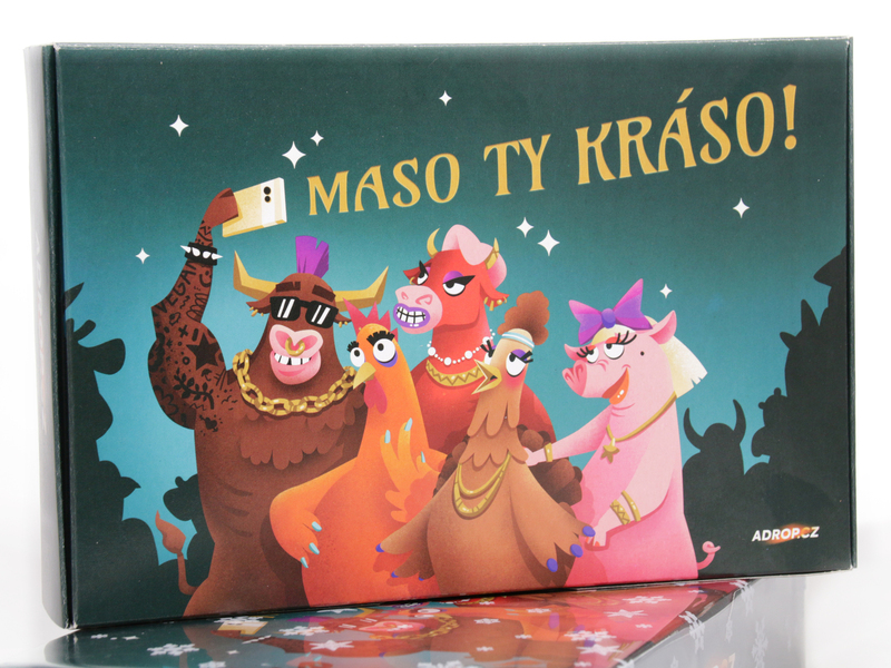 Vánoční sada sušeného masa