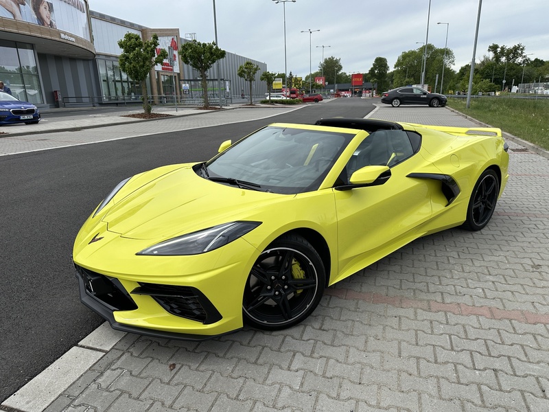 Jízda v supersportu Chevrolet Corvette C8 Stingray
