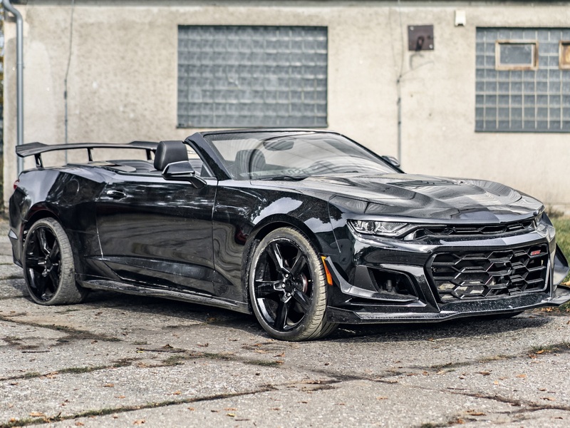 Jízda v Chevroletu Camaro 2020 6.2 SS Cabrio