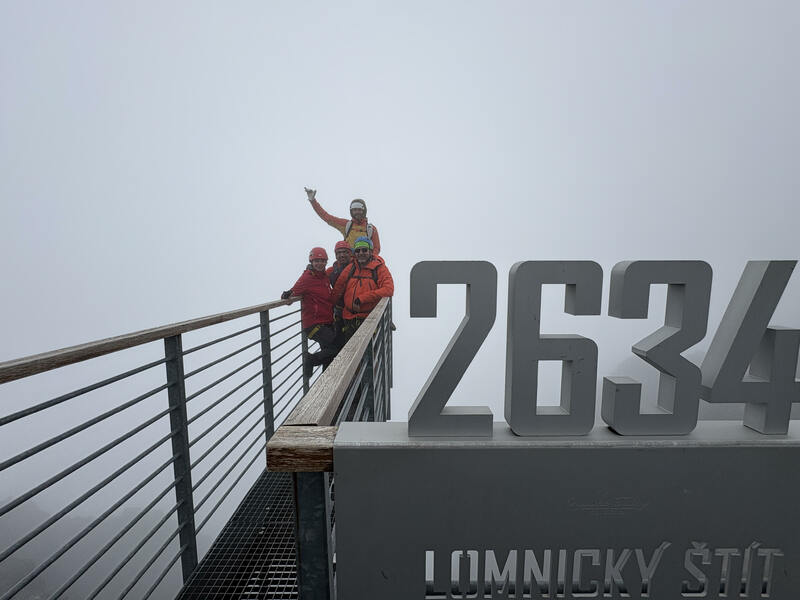 Výstup na Lomnický štít