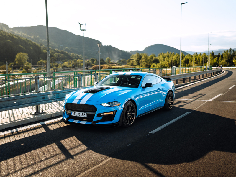 Jízda v supersportu Ford Mustang GT500 Paket
