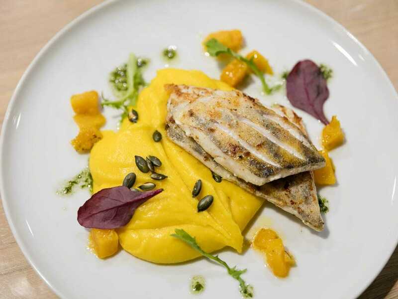 5chodové menu v restauraci Amande