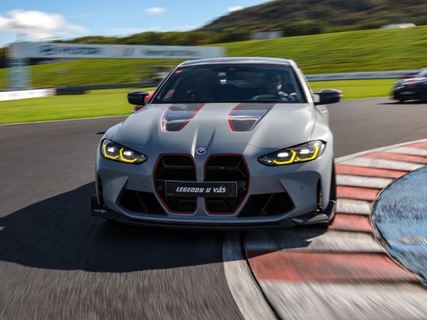 Jízda na okruhu v BMW M4 CSL