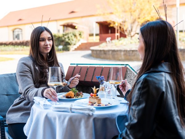 Čtyřchodové menu v restauraci Chateau Ctěnice