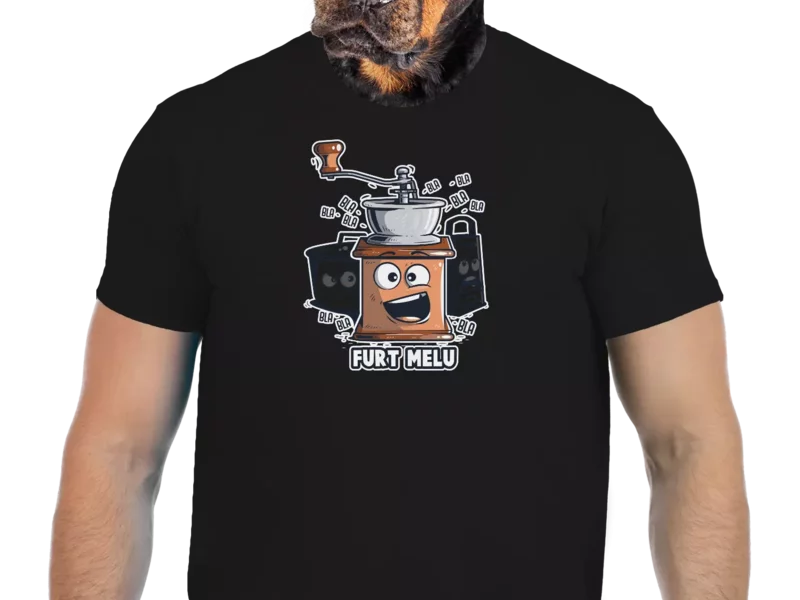 Vtipné tričko Bastard: Mlýnek  (Velikost M)