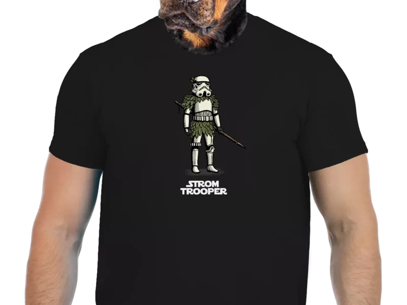 Vtipné tričko Bastard: Strom Trooper  (Velikost XL)