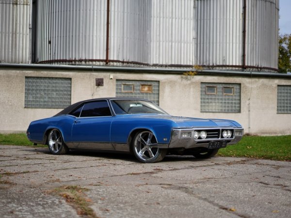 Jízda veteránem Buick Riviera 1969