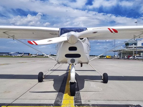 Pilotem letadla na zkoušku: Přistání na letišti Václava Havla