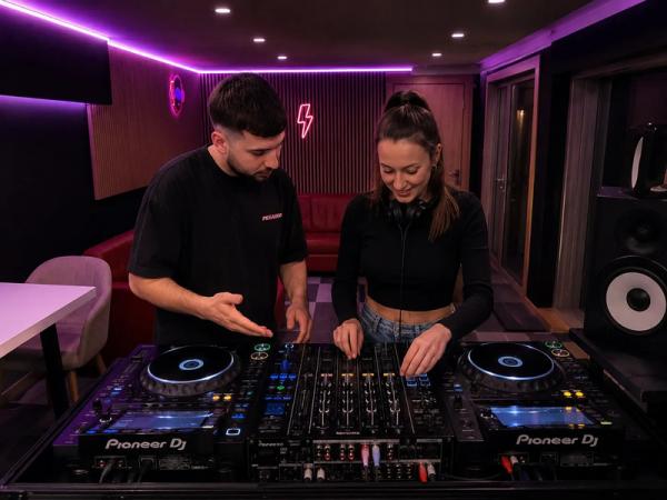 Vyzkoušejte si práci profesionálního DJe v moderním hudebním studiu