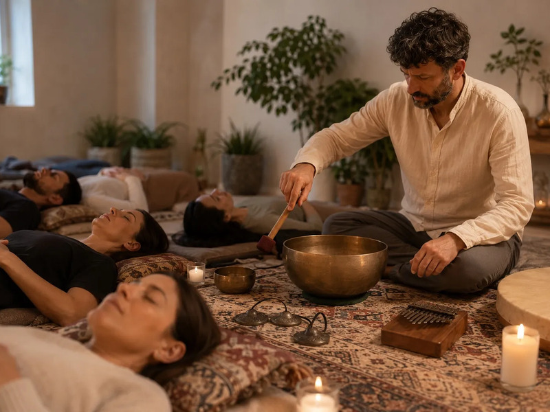 Sound healing pro hluboké uvolnění těla i mysli