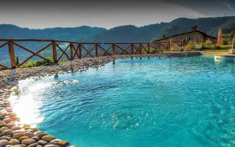 Itálie: Toskánsko se snídaní a bazénem v hotelu Borgo I Tre Baroni ****