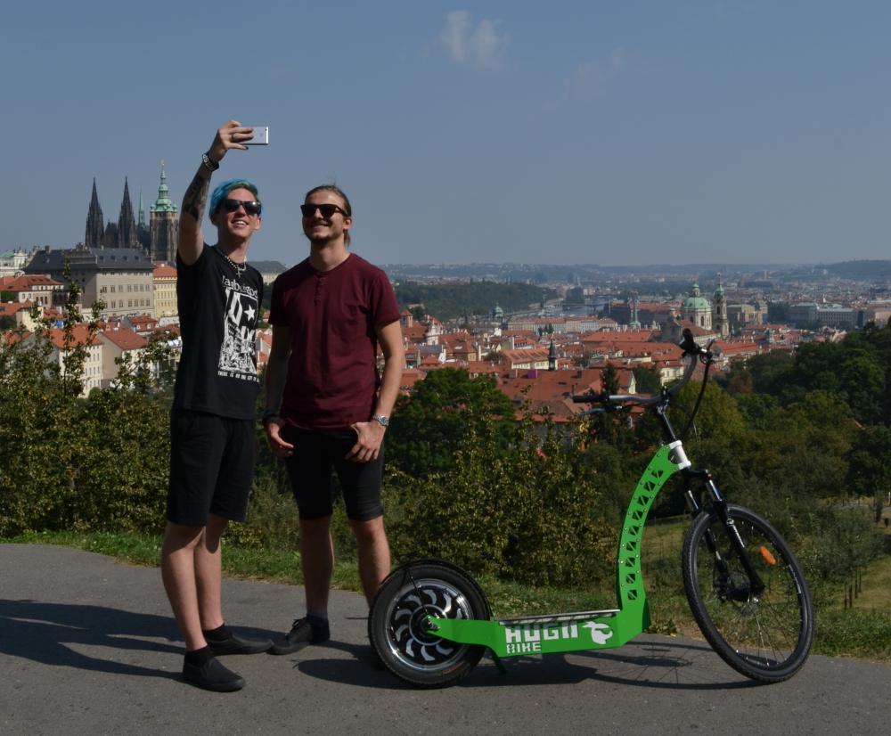 Projížďky na elektrokoloběžce Praha