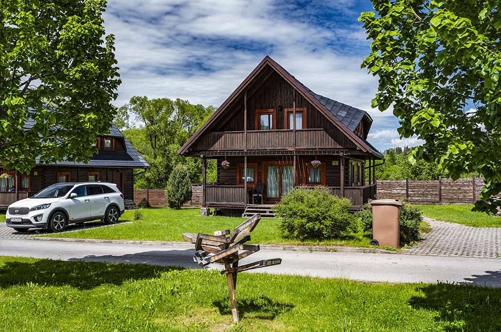 Podzim na Liptově v krásných dřevěnicích Sojka resortu se slevovou kartou a možností wellness