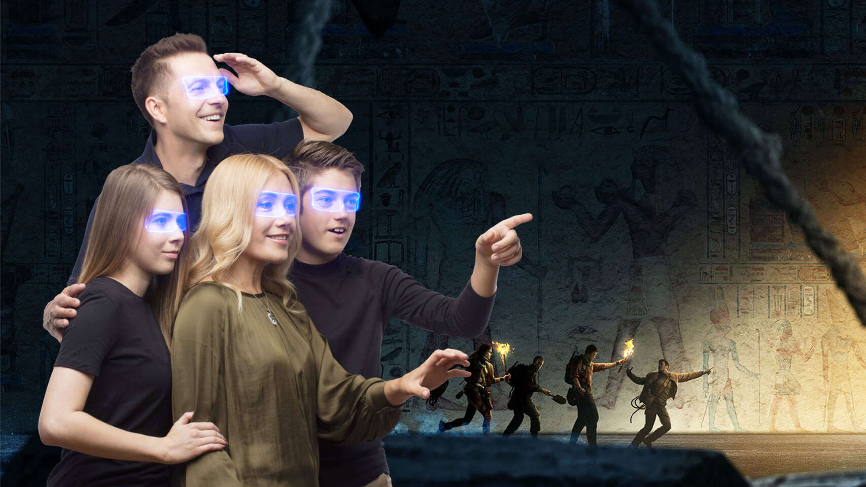 Nechte se pohltit světy Assasins´s creed, Princ of Persia, Escape the lost pyramid a Alenka v říši divů ve virtuální expedici