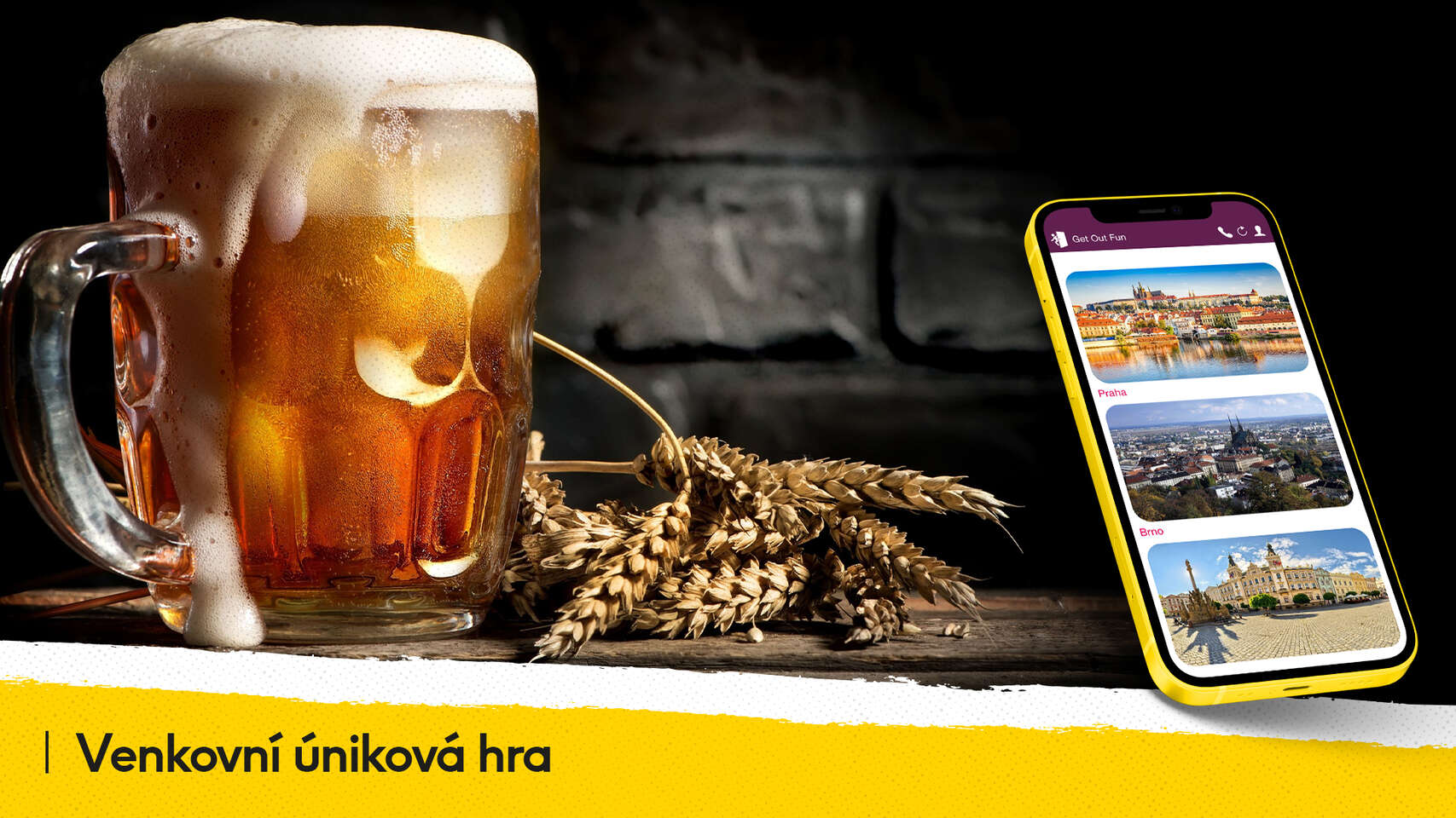 Výlet do budoucnosti v únikové hře Tour de Beer v Pardubicích až pro 6 osob